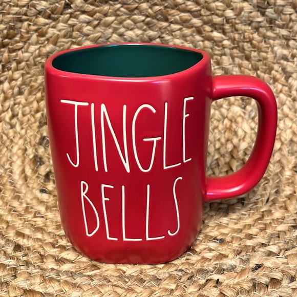 RAE DUNN 🎄NEW Jingle Bells Mug 🔔 - Picture 1 of 6
